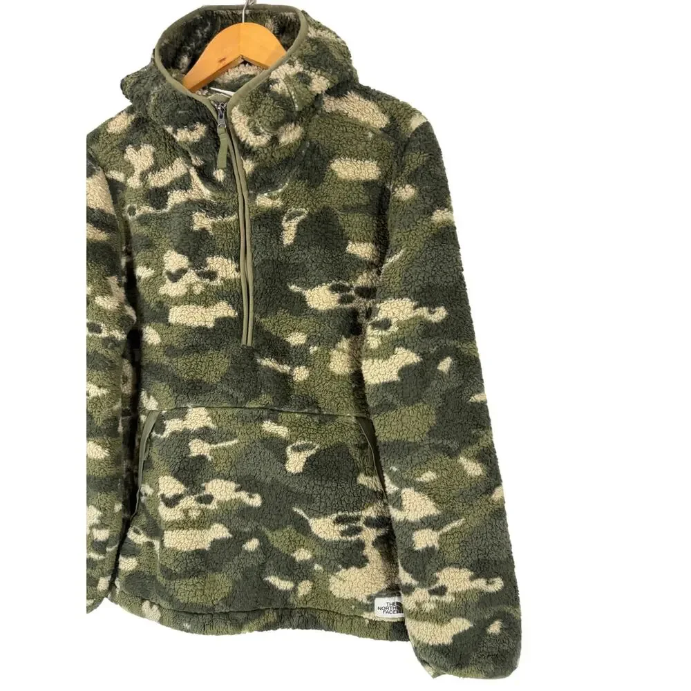 The North Face Campshire 2.0 Sherpa Fleece Hooded Pullover Jacket Women’s XL